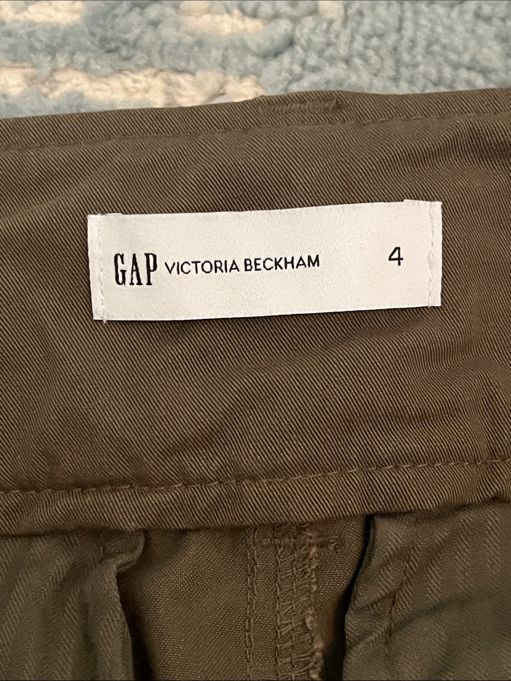 Gap x Victoria Beckham High Rise Cargo Pants Size 4 - Picture 9 of 15